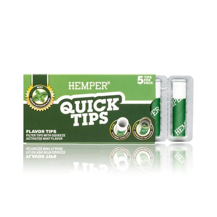 Hemper Quick Tips - Boquillas Con Sabor a Menta