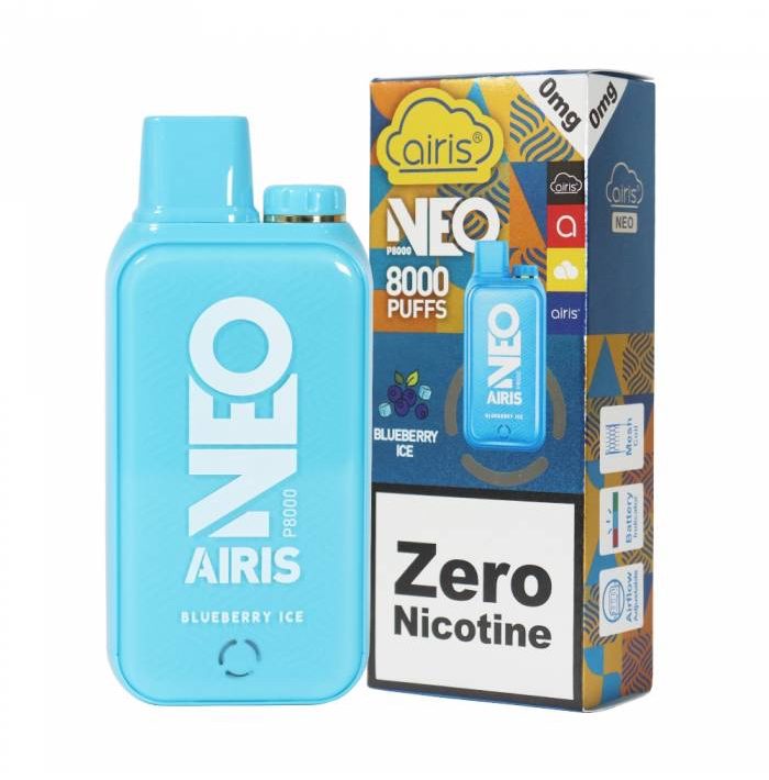 Vaporizador Airis Neo 8000 Puffs Blueberry Ice