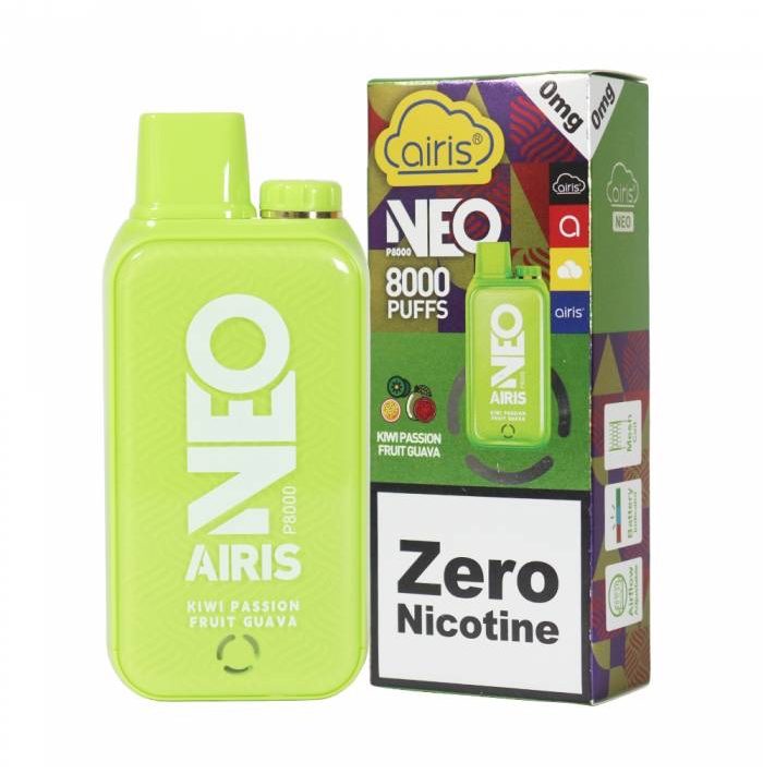 Vaporizador Airis Neo 8000 Puffs Kiwi Passion Fruit Guava