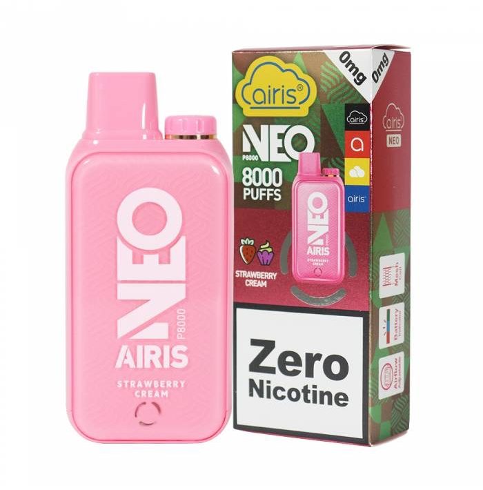 Vaporizador Airis Neo 8000 Puffs Strawberry Cream