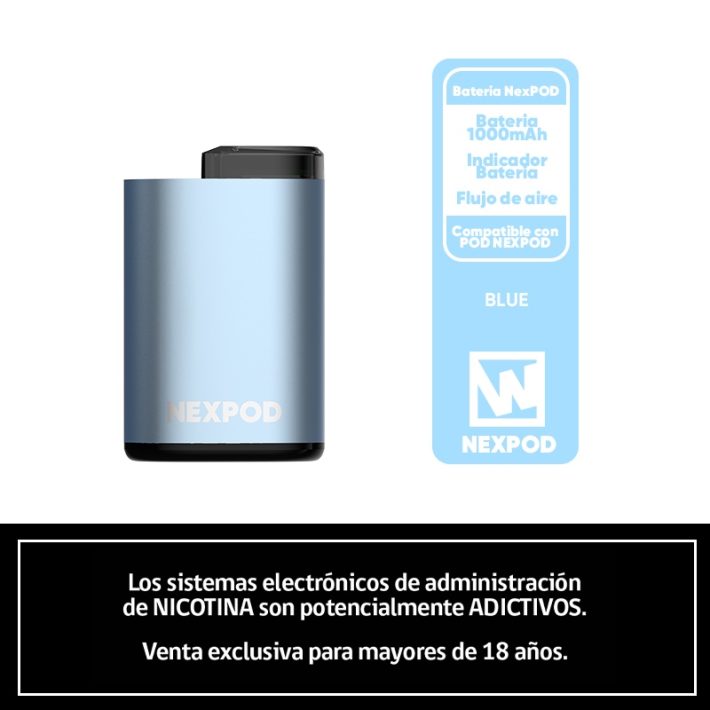 Nexpod Batería Blue