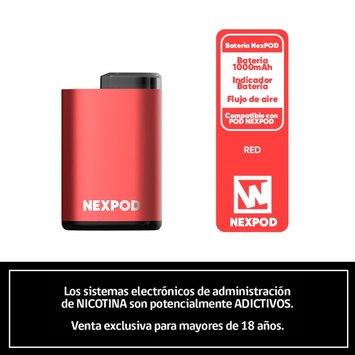 Nexpod Batería Red
