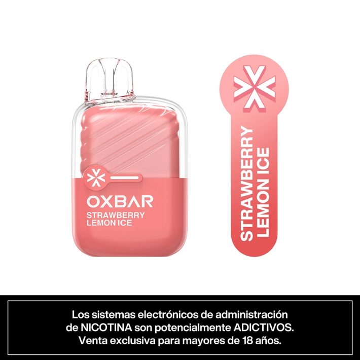 Oxbar Mini 2200 Puffs – Limón Frutilla Ice