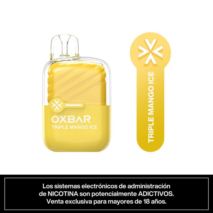 Oxbar Mini 2200 Puffs – Mango Trío Ice