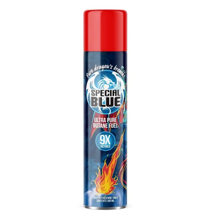 Gas Butano Special Blue 300ml Ultra Refinado 9x