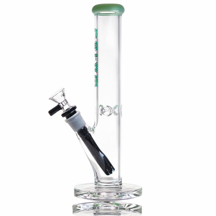 Calvo Glass Bong Straight Tube Lite Verde 26cm