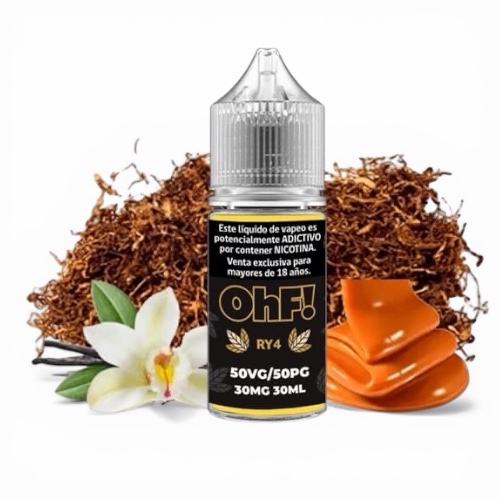 Líquido Sal de Nicotina - OhF! RY4 (tabaco)