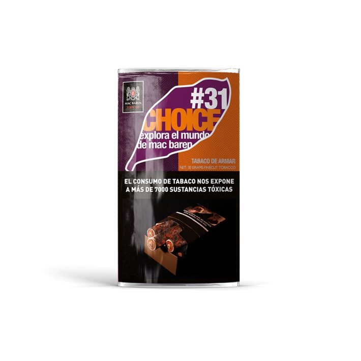 Tabaco Choice Naranja Chocolate #31