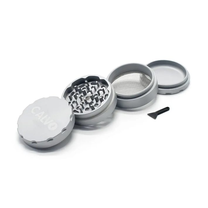 Moledor Cerámico 63mm Plateado Calvo